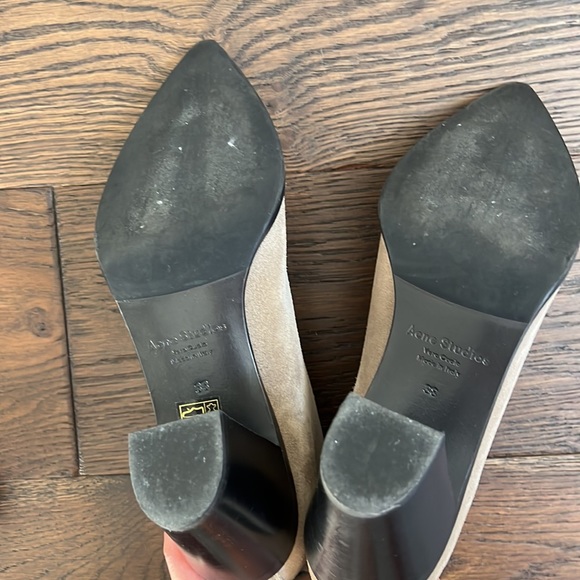 Acne Studios suede pointed toe ankle boots (38) - Picture 8 of 10